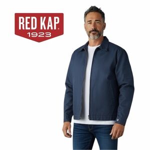 Red Kap VINTAGE Men’s‎ Quilt Lined Navy Blue Jacket - Size L